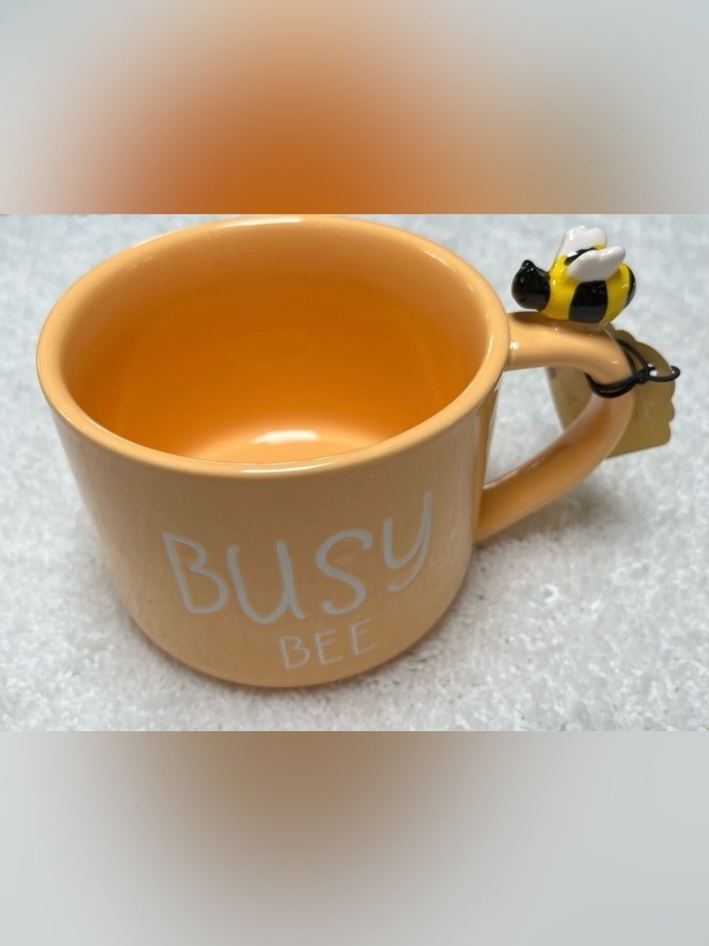 NEW Harvest Green Studio Busy Bee Coffee Stoneware Mug.  Designed in England.